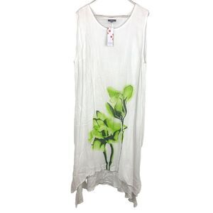 Floryday layered crinkled gauze dress size XXL NWT 08-63